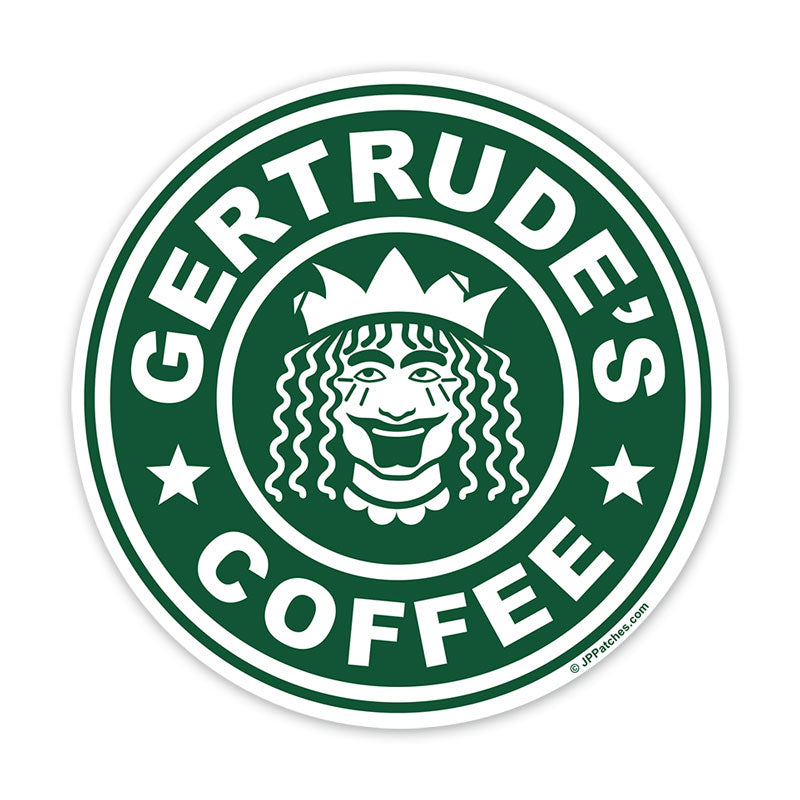 Gertrude's Coffee Sticker