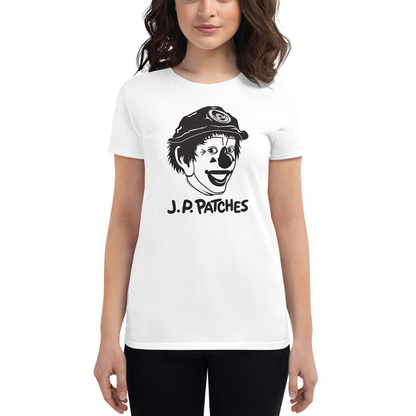 J.P. Patches Black and White Women'sT-shirt