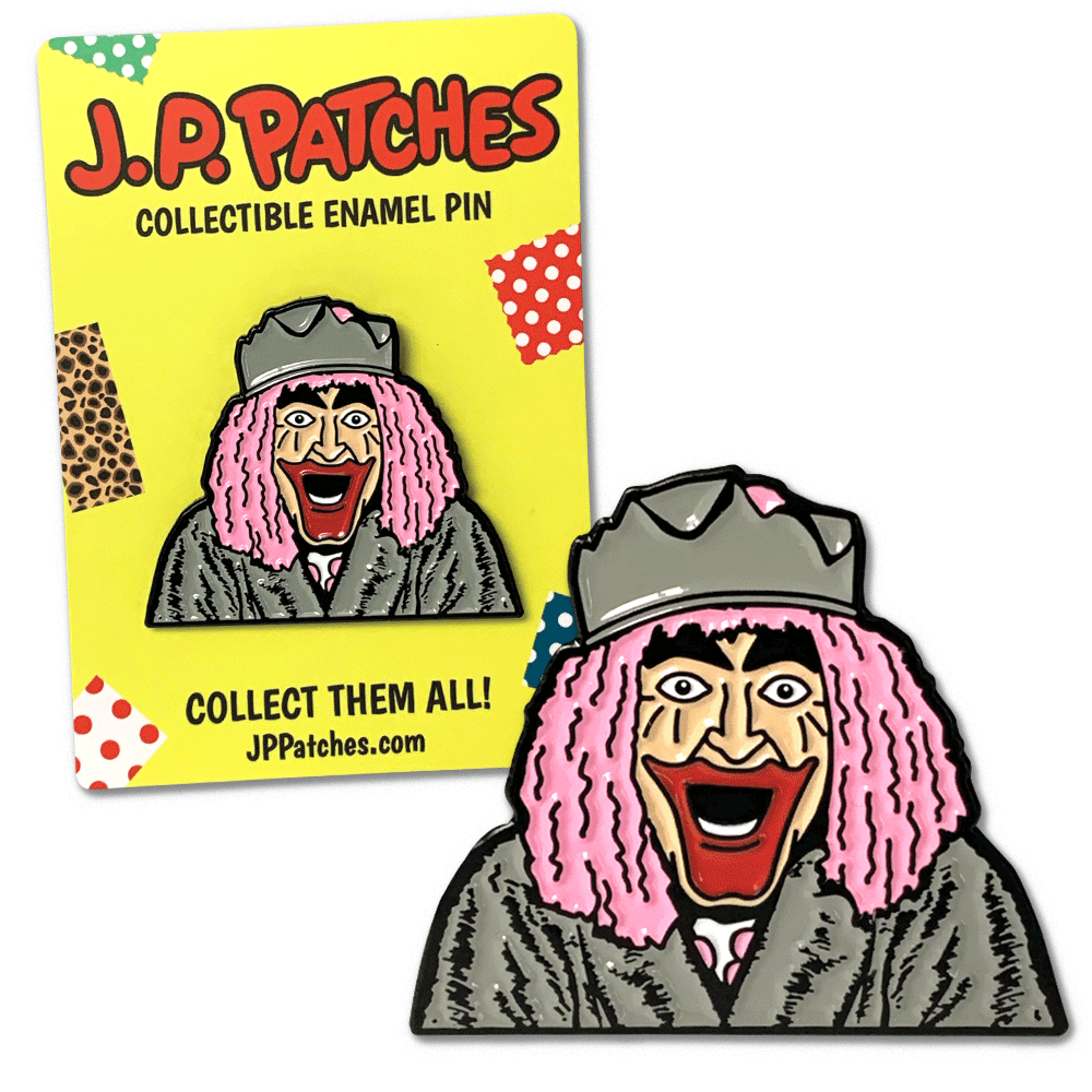 Gertrude Enamel Pin