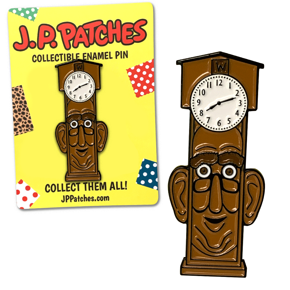 Grandpa TickTock Enamel Pin - Limited Edition!