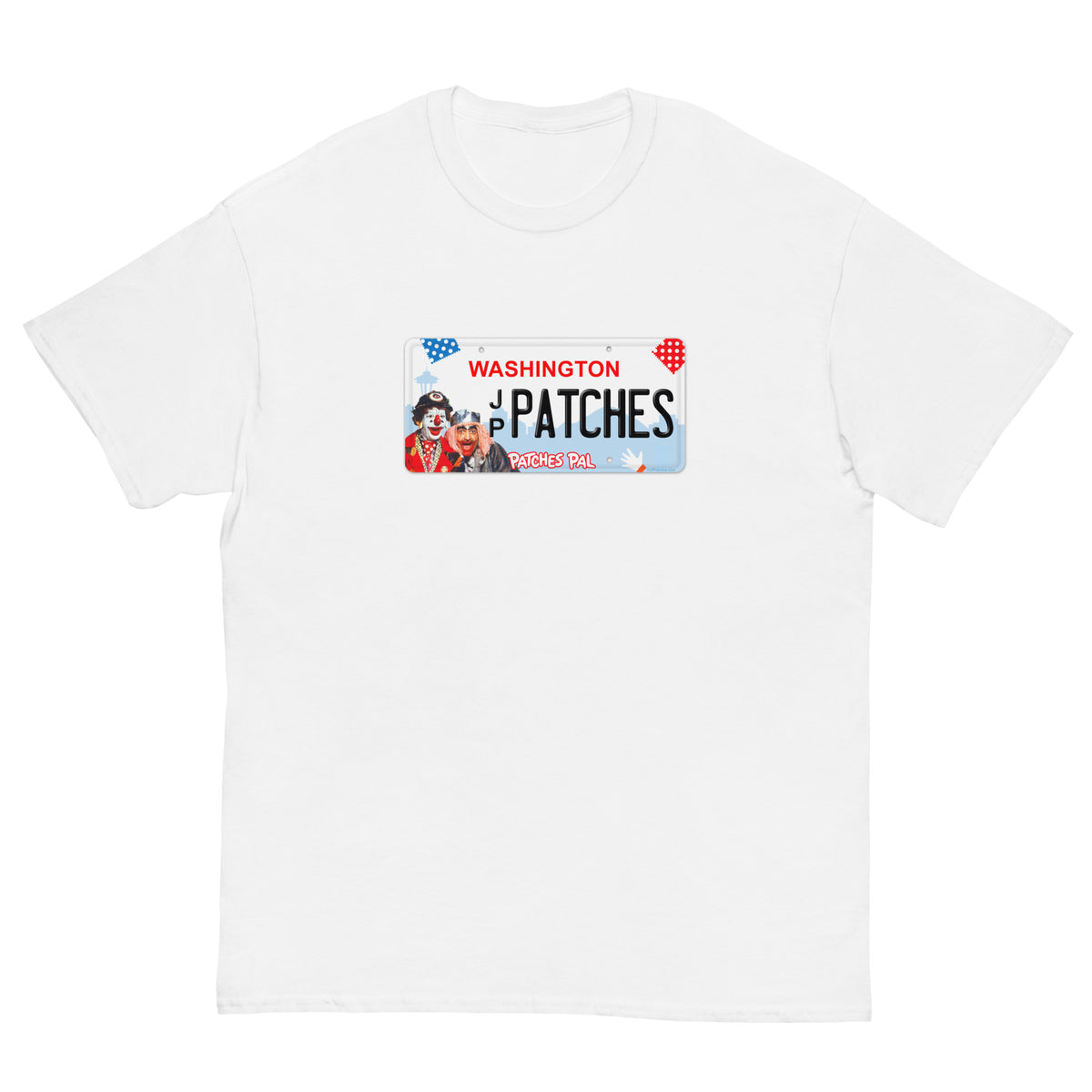 Patches Pal License Plate Shirt – JPPatches.com