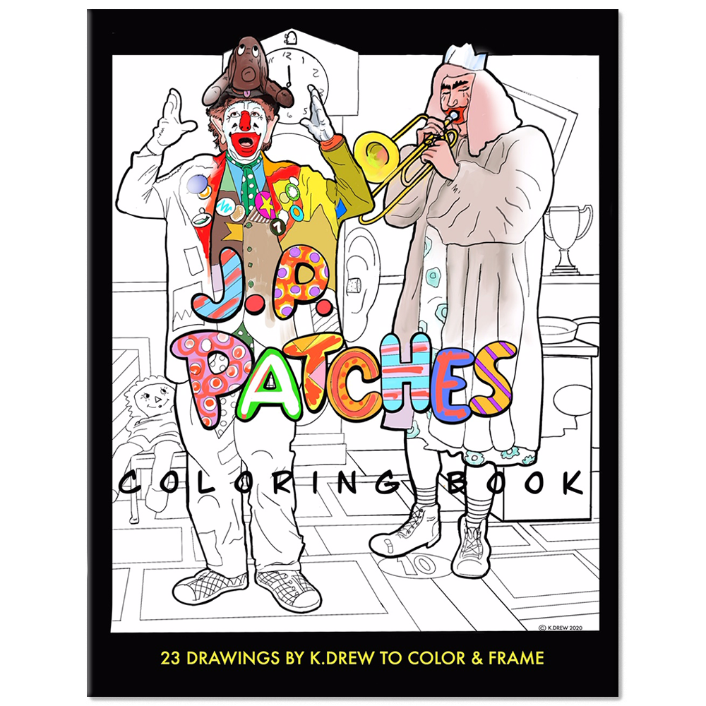 J.P. Patches Coloring Book Cover